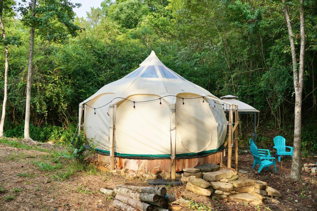The Pisces-A Stargazing, Luxury Glamping Tent Rogersville Esterno foto