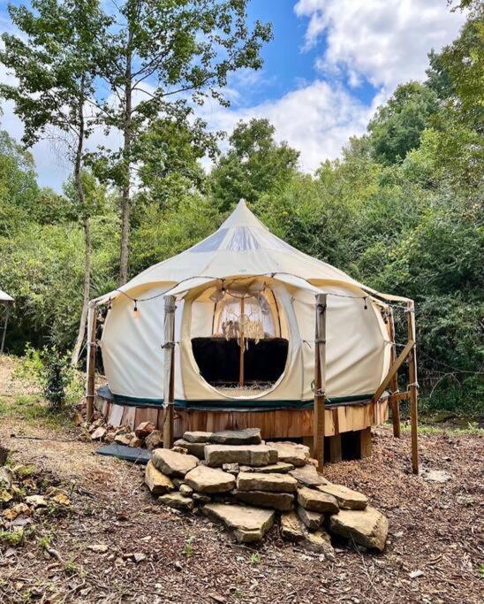 The Pisces-A Stargazing, Luxury Glamping Tent Rogersville Esterno foto