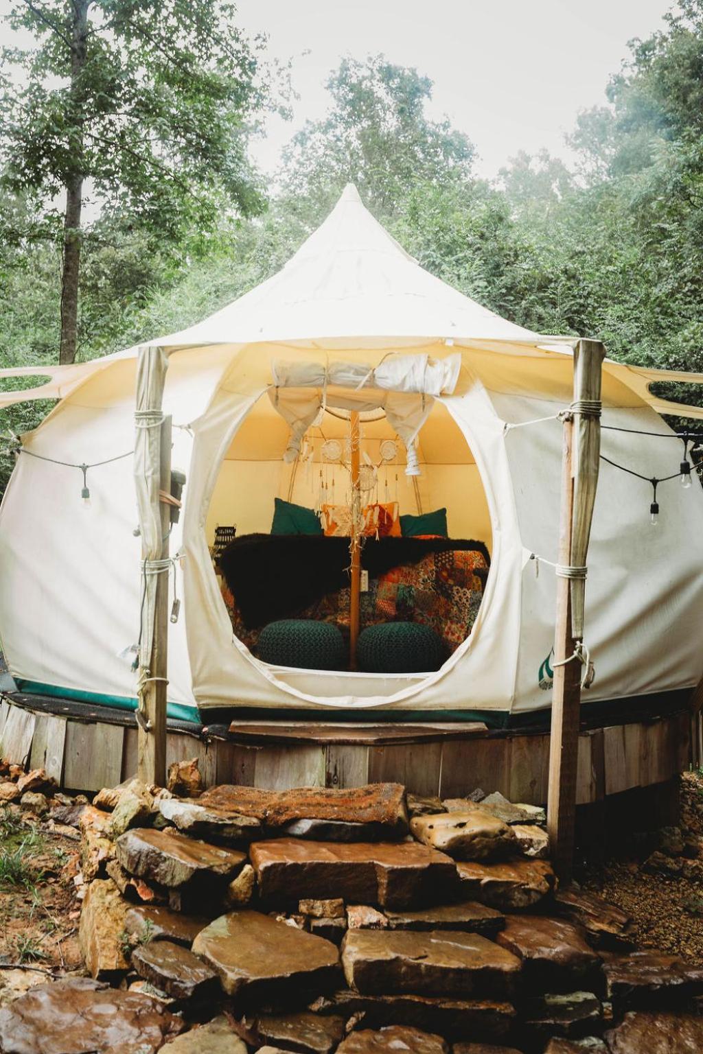 The Pisces-A Stargazing, Luxury Glamping Tent Rogersville Esterno foto